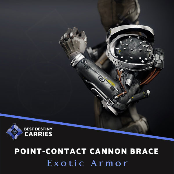 Point-Contact Cannon Brace Exotic Armor
